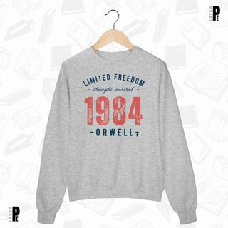 Nome do produtoMoletom | 1984 - Limited Freedom - George Orwell