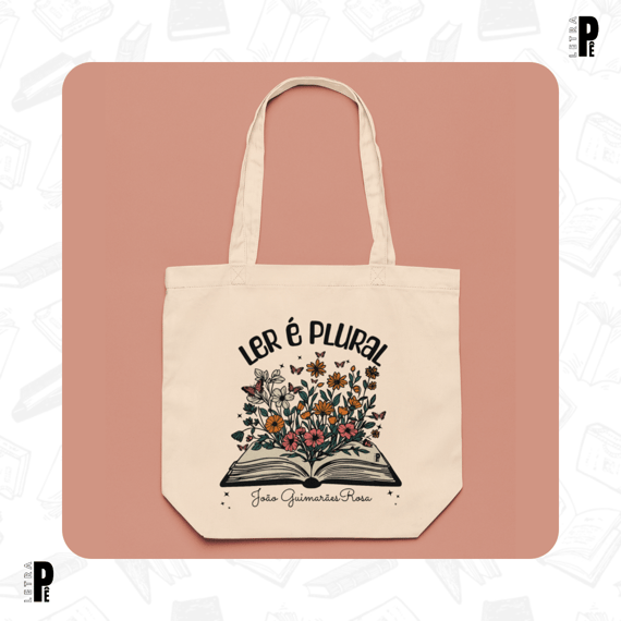 Ecobag | Ler é plural - João Guimarães Rosa
