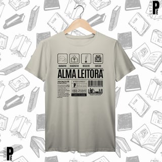 Nome do produtoCamiseta Masculina \ Unissex | Alma Leitora