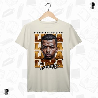Nome do produtoCamiseta Masculina \ Unissex | Escritor Visceral - Lima Barreto