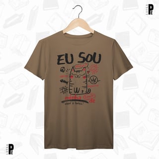 Nome do produtoCamiseta Masculina \ Unissex | Viver é feroz - Clarice Lispector