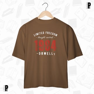 Nome do produtoCamiseta Oversized | 1984 - Limited Freedom - George Orwell