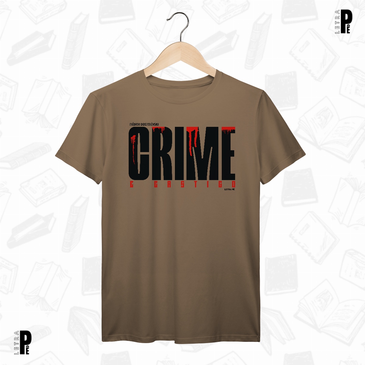 Nome do produto: Unissex | Crime e Castigo - Fiódor Dostoiévski