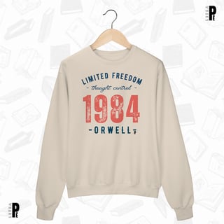 Nome do produtoMoletom | 1984 - Limited Freedom - George Orwell