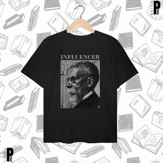 Camiseta Plus Size | Influencer - Machado de Assis