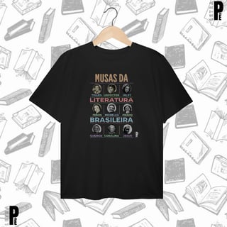 Camiseta Plus Size | Musas da Literatura Brasileira