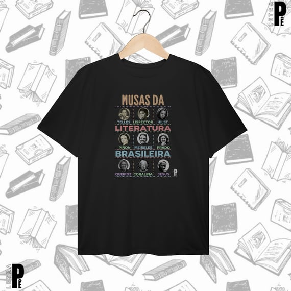 Camiseta Plus Size | Musas da Literatura Brasileira