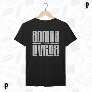 Camiseta Masculina \ Unissex | Somos todos livros