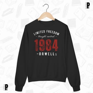 Nome do produtoMoletom | 1984 - Limited Freedom - George Orwell