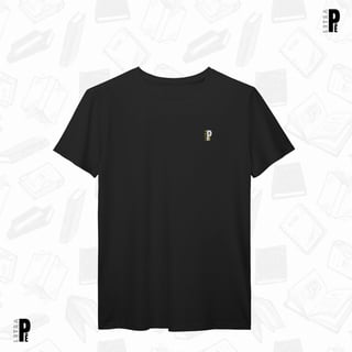 Nome do produtoUnissex | Básica Algodão Premium Letra Pê - Preta