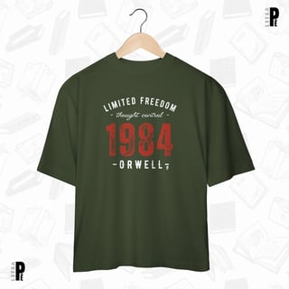 Nome do produtoCamiseta Oversized | 1984 - Limited Freedom - George Orwell