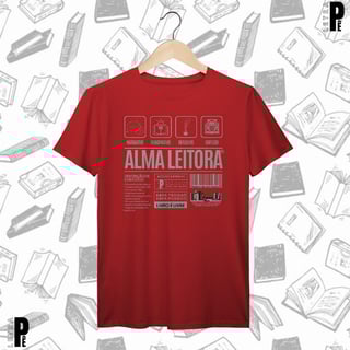 Nome do produtoCamiseta Masculina \ Unissex | Alma Leitora