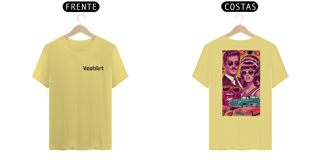Nome do produto Camiseta Slim, Retro pop Art