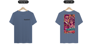 Nome do produto Camiseta Slim, Retro pop Art