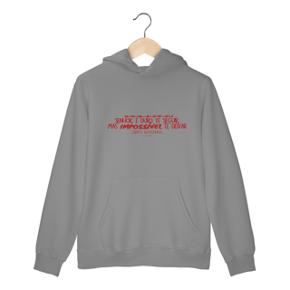 Nome do produto Moletom Canguru  Impossível Te Deixar