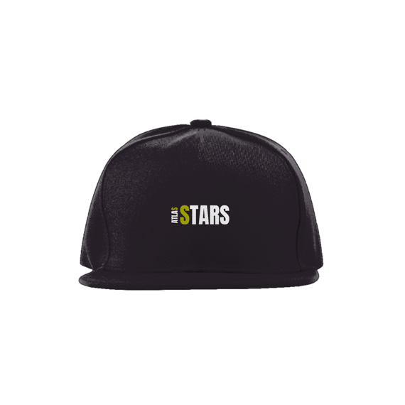 Bonés Atlas Stars - Black & White 