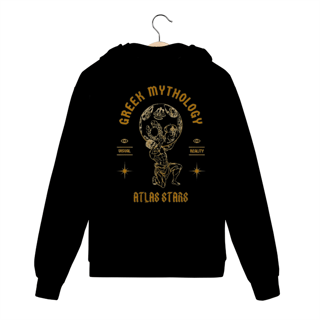 Blusa de moletom com ziper- Greek Mythology