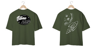 Nome do produto Camisetas Oversized - Rocket to the moon