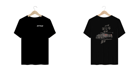 Camisa Plus Size GTR R35 - Estilo e Potência