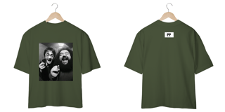 Nome do produto Camiseta Oversized - Harry Potter - Harry e Hagrid fumando