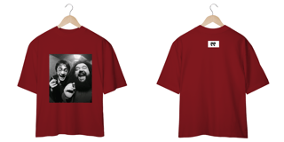 Nome do produto Camiseta Oversized - Harry Potter - Harry e Hagrid fumando