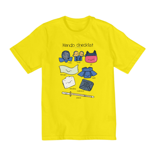 Nome do produto Camiseta infantil Kendo checklist