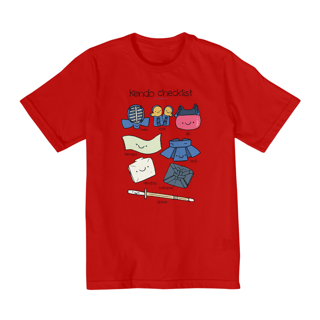 Nome do produto Camiseta infantil Kendo checklist
