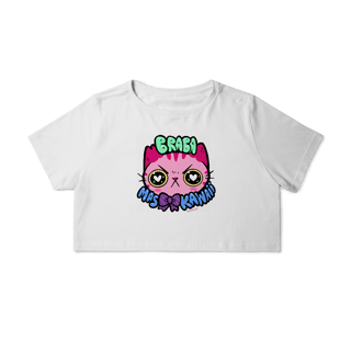 Nome do produto BRABA, MAS KAWAII cropped