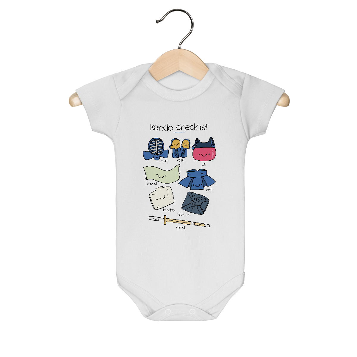 Kendo Checklist Body infantil