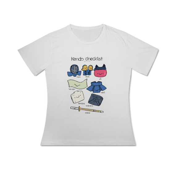 Kendo checklist Dryfit Babylook