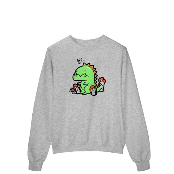 Ops! Godzilla Moletom