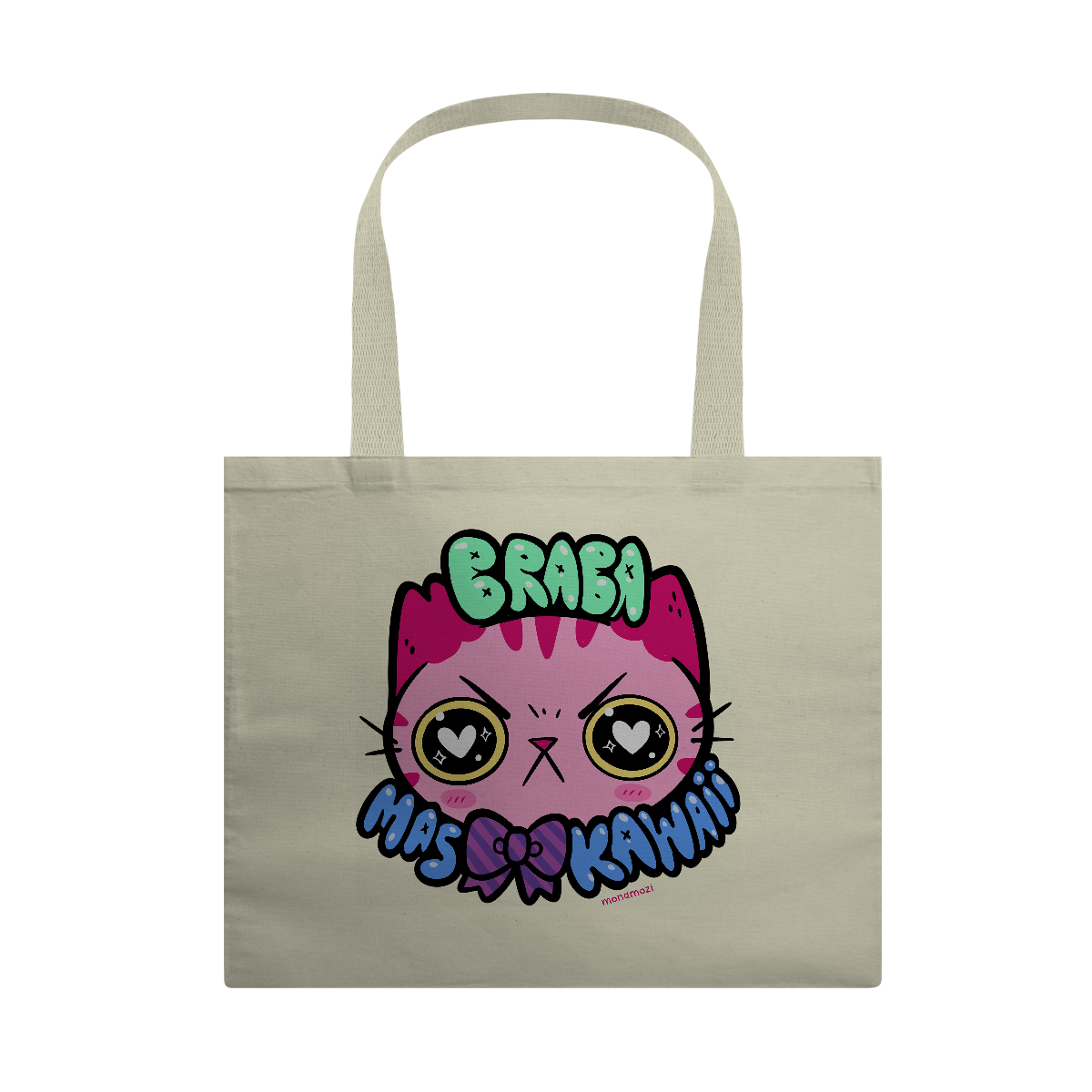 Nome do produto: BRABA, MAS KAWAII sacola