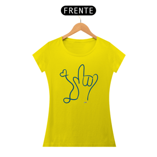 Nome do produtoBaby look I love (azul) ALS/Libras