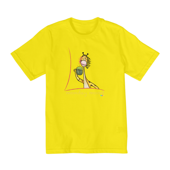 Camiseta infantil Giraloka (monday mood) 