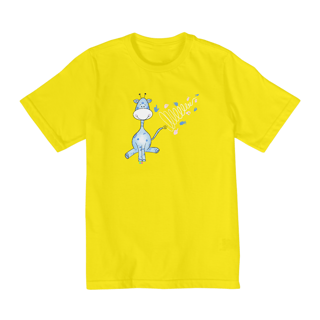Nome do produtoCamiseta infantil  Girazul (linha branca) 