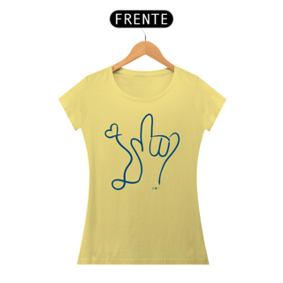 Nome do produtoBaby look estonada I love (azul) ALS/Libras 