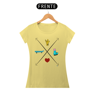 Nome do produtoBaby look estonada Setas - love skate e patins (ASL/ Libras)