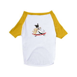 Nome do produtoCafé e Chico - cachorros no skate