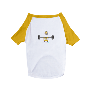 Roupa pet Giraloka c/ barra