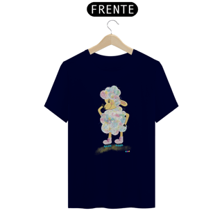 Nome do produtoCamiseta algodão Raibow - ovelha colorida (sem frase)