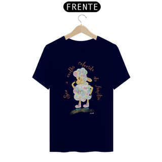 Nome do produtoCamiseta Raibow - ovelha colorida - com frase