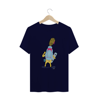 Nome do produtoCamiseta plus size  Giraloka mochileira 