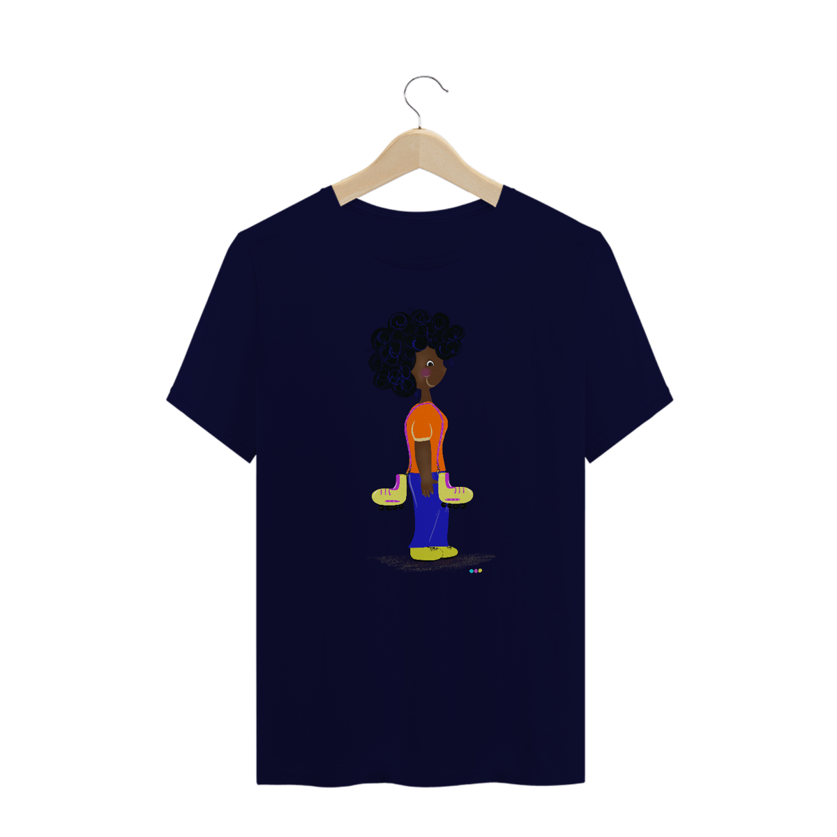 Nome do produto: Camiseta plus size Sophia (patins) 