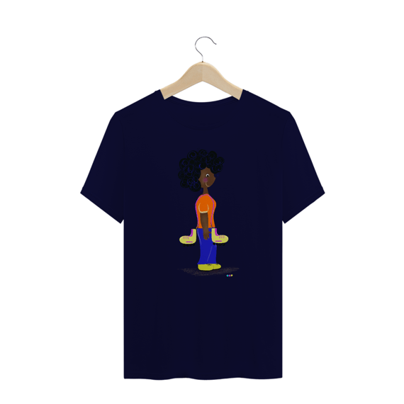 Camiseta plus size Sophia (patins) 