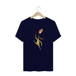 Nome do produtoCamiseta plus size Giraloka (cachecol) 