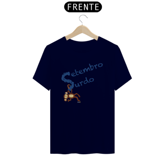 Nome do produtoCamiseta Nico - macaco surdo - Setembro Surdo