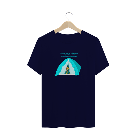 Camiseta Plus size Giraloka campista
