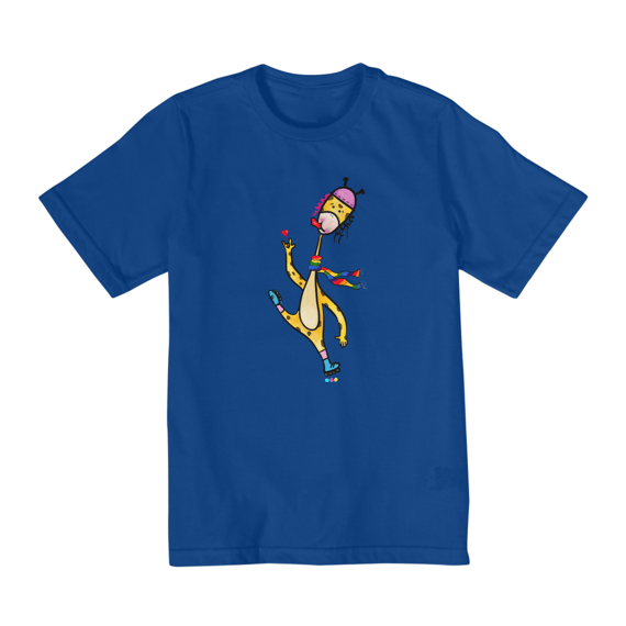 Camiseta infantil Giraloka (cachecol) 