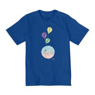 Nome do produtoCamiseta infantil George - porco-espinho