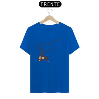 Nome do produtoCamiseta Nico - macaco surdo - Setembro Surdo
